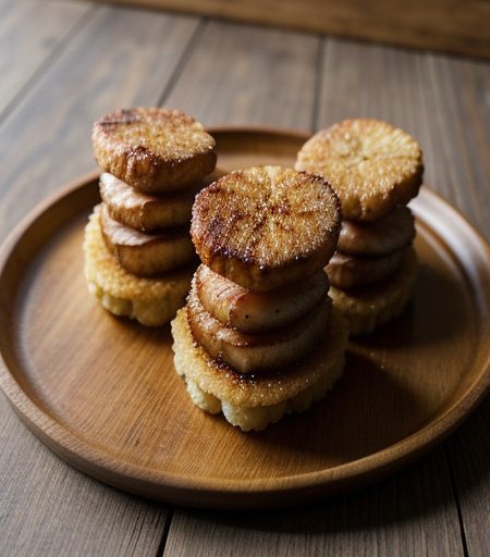 Pork & Scallops With Crisp Ginger recipe image