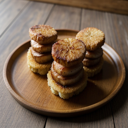 Pork & Scallops With Crisp Ginger recipe image