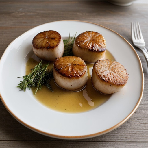 Pork Scallops With Lemon & Herbs recipe image