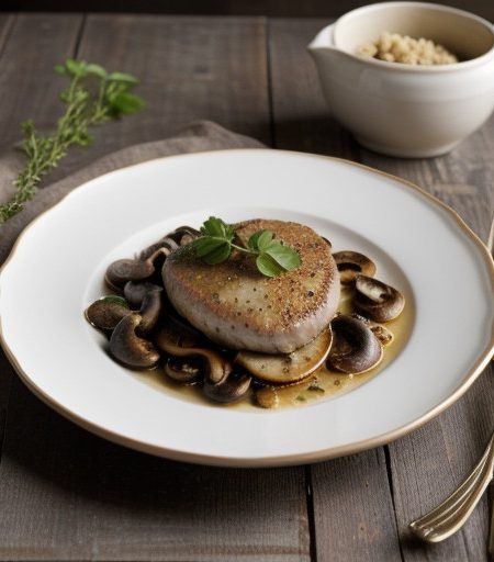 Pork Scaloppine With Marsala & Mushrooms recipe image