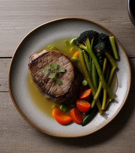 Pork Steak & Veggies recipe image