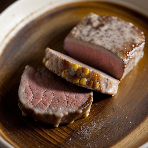 Pork Steaks & Corn Dressing recipe image