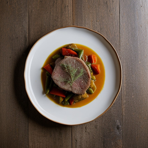 Pork Steaks With Peppers recipe image