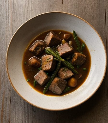 Pork Stew With Beer recipe image