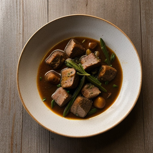 Pork Stew With Beer recipe image