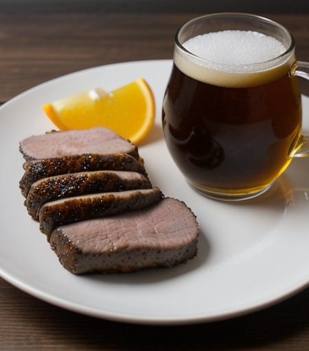 Pork Tenderloin Brined in Beer recipe image