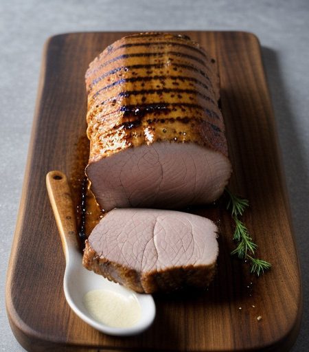 Pork Tenderloin With Hawaiian Sauce recipe image