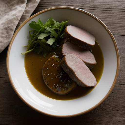 Pork Tenderloin With Hawiian Sauce recipe image