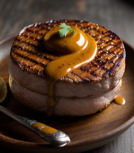 Pork Tenderloin With Hawiian Sauce recipe image