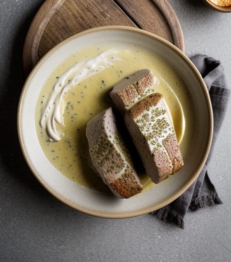 Pork Tenderloin With Mustard Sauce recipe image