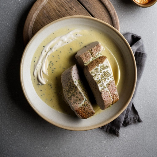 Pork Tenderloin With Mustard Sauce recipe image