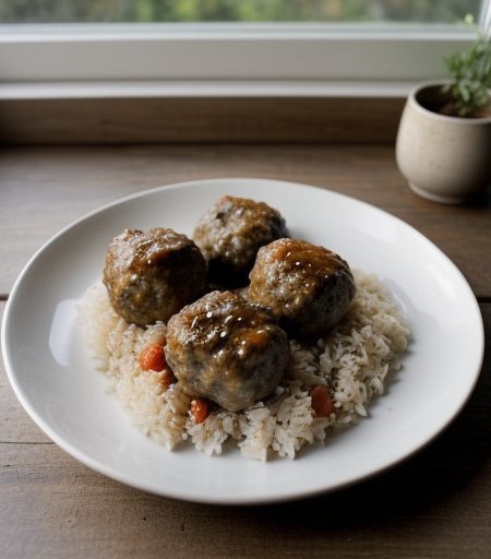 Pork U Pine Meatballs recipe image