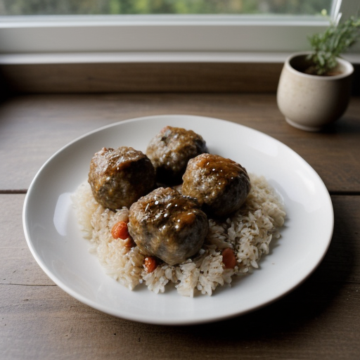 Pork U Pine Meatballs recipe image