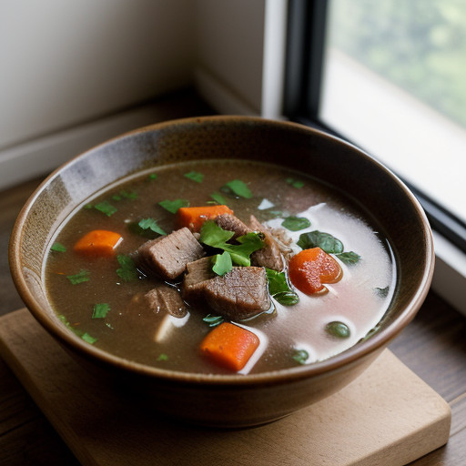 Pork & Vegetable Soup B1 recipe image