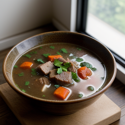 Pork & Vegetable Soup B1 recipe image