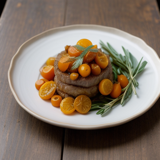 Pork With Kumquats recipe image