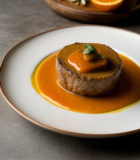Pork With Orange-Basil Sauce recipe image