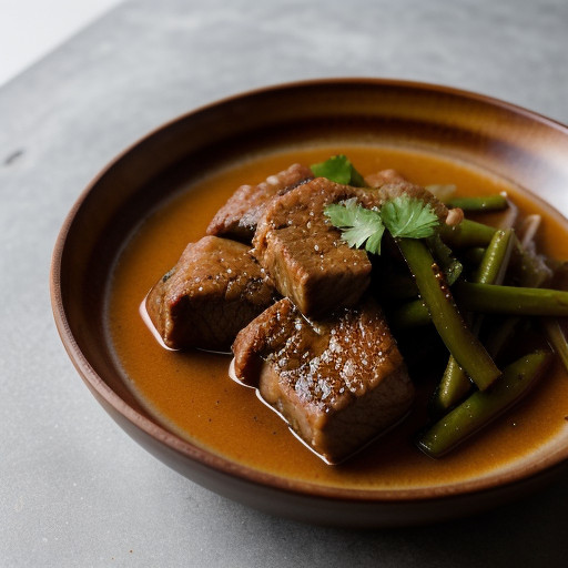 Pork With Red Chili Sauce recipe image