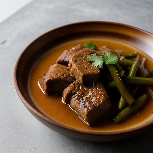 Pork With Red Chili Sauce recipe image
