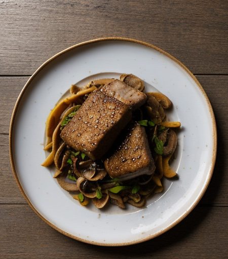 Pork With Straw Mushrooms recipe image