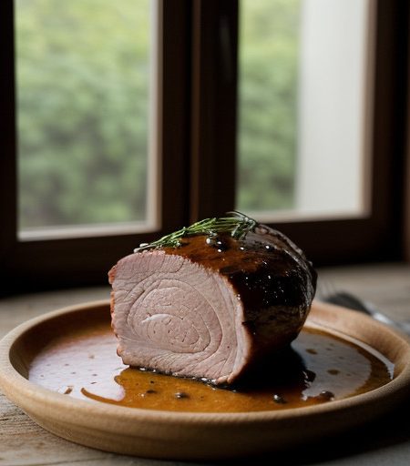 Pork With Tarragon Sauce (M_c-Tx recipe image