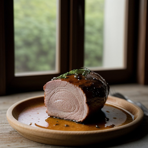 Pork With Tarragon Sauce (M_c-Tx recipe image