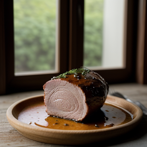 Pork With Tarragon Sauce (M_c-Tx recipe image