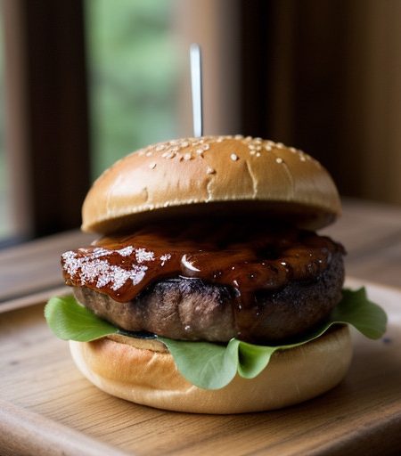 Pork and BBQ Sauce on Bun recipe image