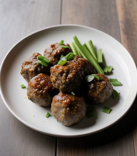 Pork and Pineapple Meatballs recipe image