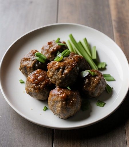 Pork and Pineapple Meatballs recipe image