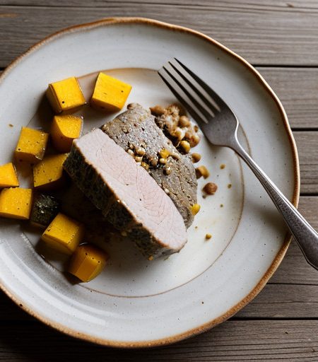 Pork and Squash Foil Dinner recipe image