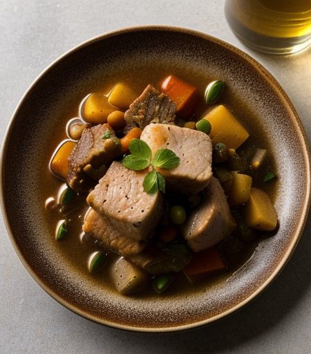 Pork-and-Succotash Stew recipe image