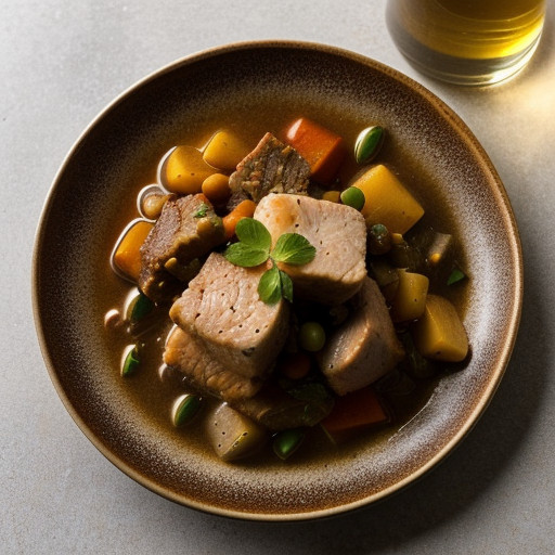Pork-and-Succotash Stew recipe image