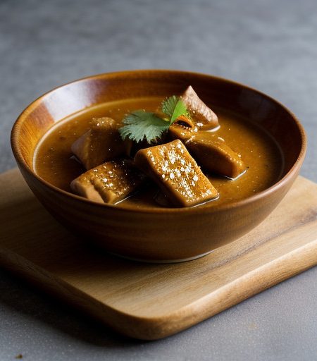 Pork in Hot Peanut Sauce recipe image