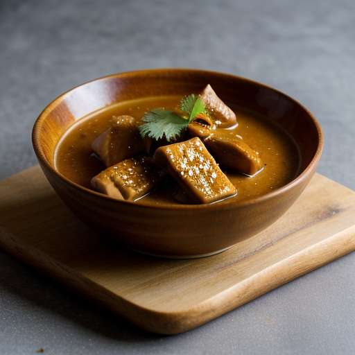 Pork in Hot Peanut Sauce recipe image