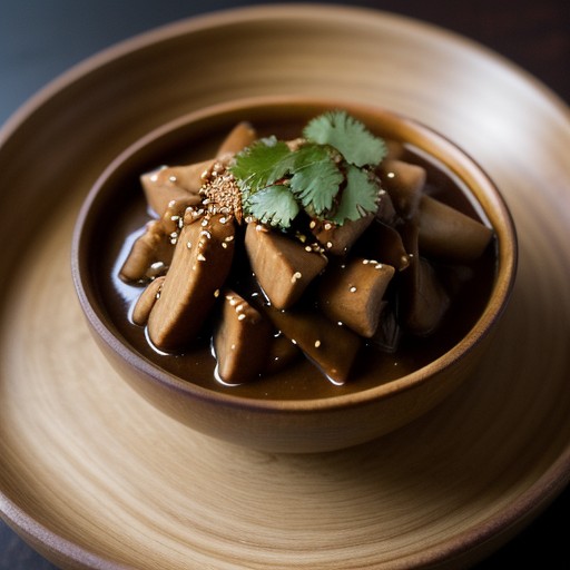 Pork in Hot Peanut Sauce recipe image