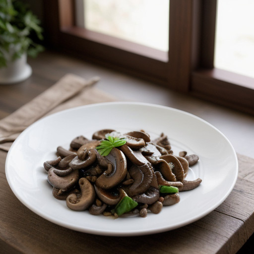Portabello Stir Fry (Narad recipe image