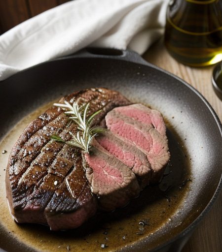 Porterhouse Steak in a Skillet recipe image