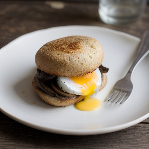 Portobello & Mozzarella Sandwich recipe image