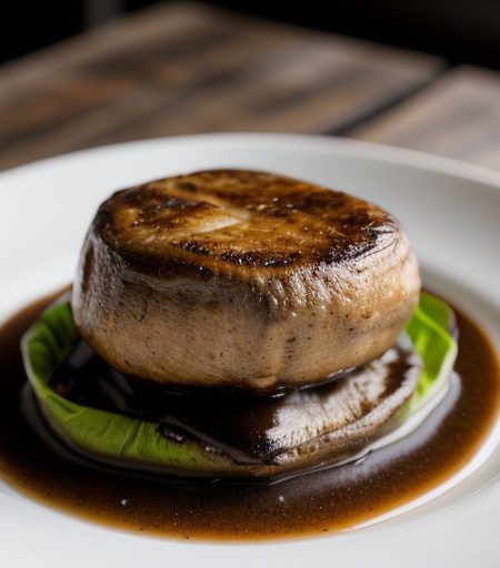 Portobello Mushrooms Stuffed W/Grilled Chicke recipe image