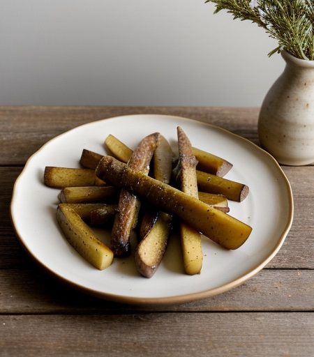 Portobello Stems With Potatoes & Garlic recipe image