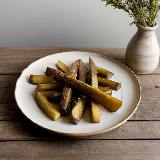 Portobello Stems With Potatoes & Garlic recipe image