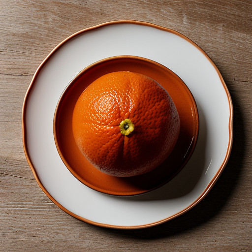 Portokalia Se Mavrothaphne - Oranges in Red W recipe image