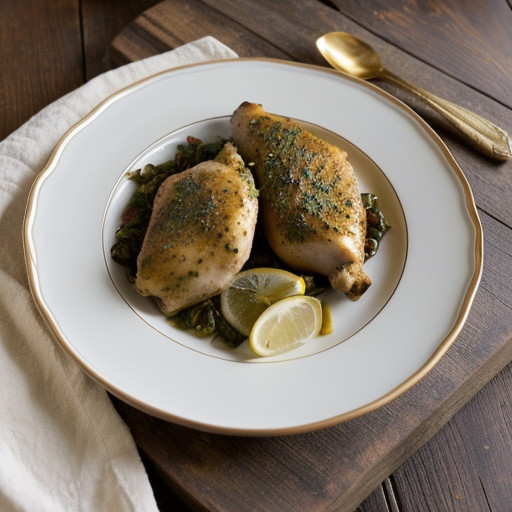 Portugese Garlic Chicken recipe image