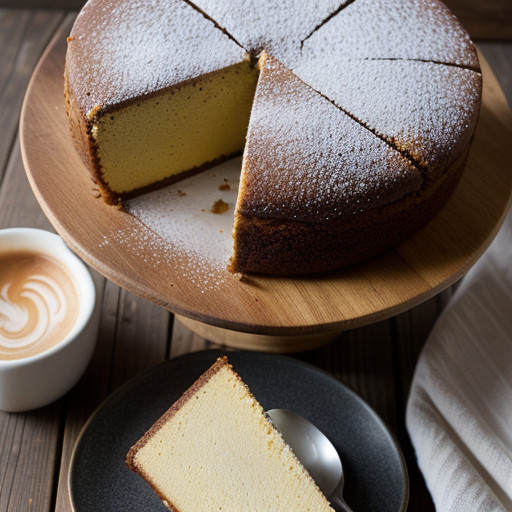 Portuguese Coffee Buttercake recipe image