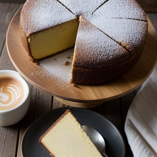 Portuguese Coffee Buttercake recipe image