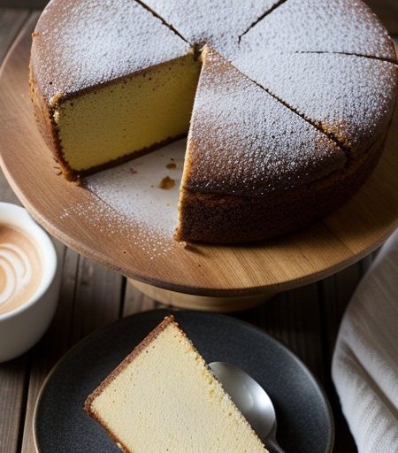 Portuguese Coffee Buttercake recipe image