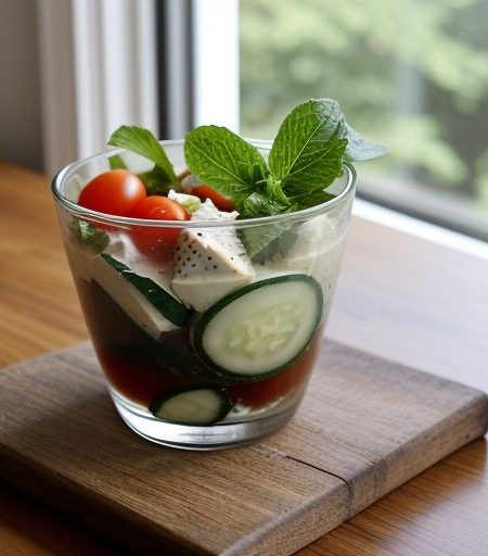 Portuguese Cucumber Salad (.5 PTS recipe image