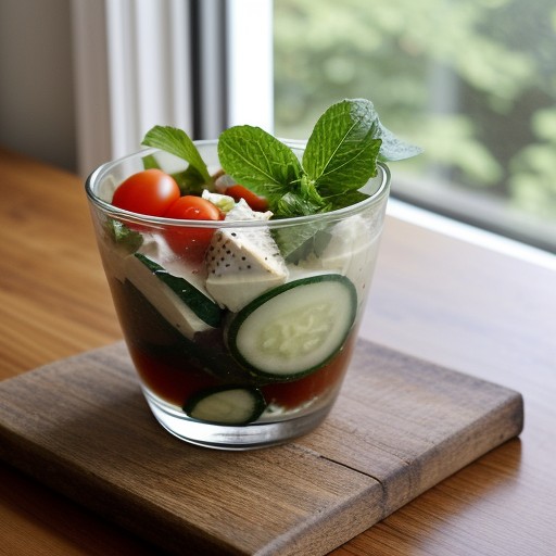 Portuguese Cucumber Salad (.5 PTS recipe image