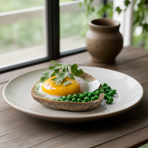 Portuguese Eggs With Peas recipe image